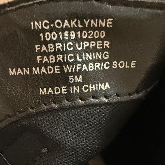 INC International Concepts Black Studded Heeled Boots NEW - Picture 8 of 8